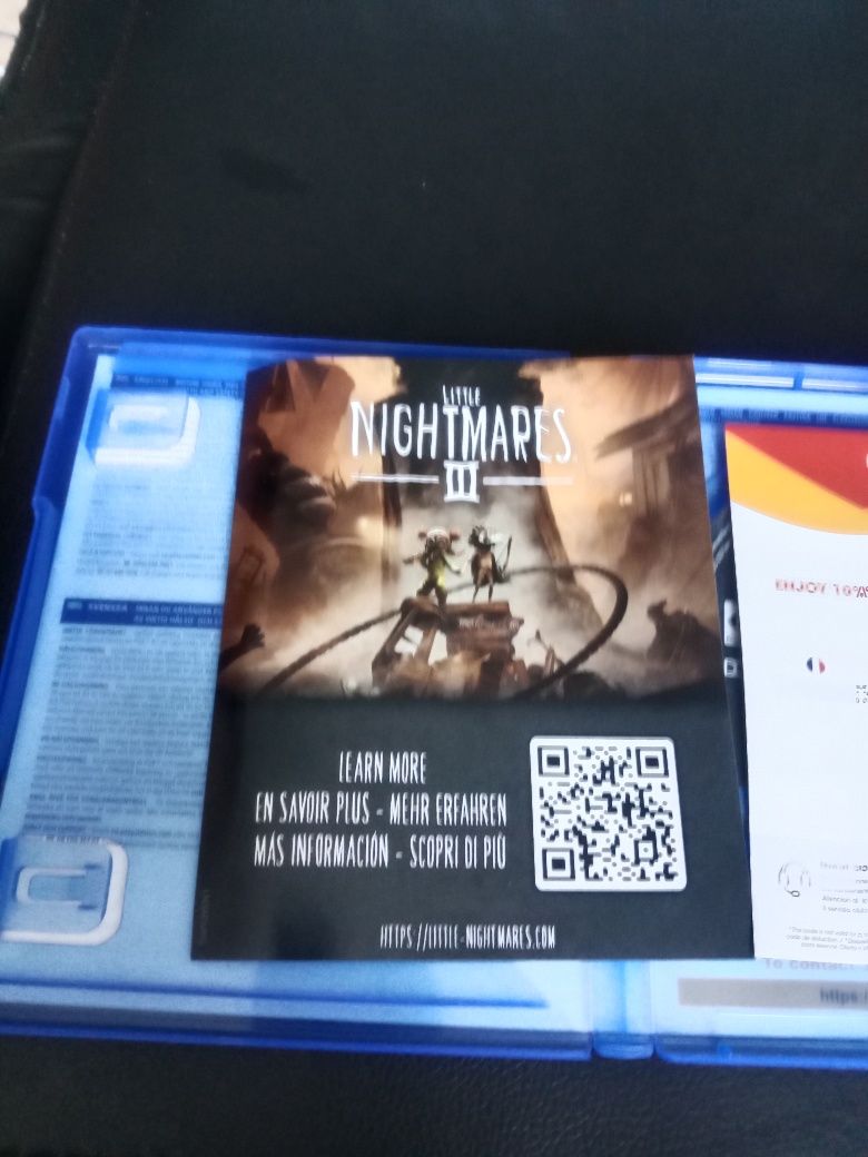 Диск на пс4 Little Nightmares,