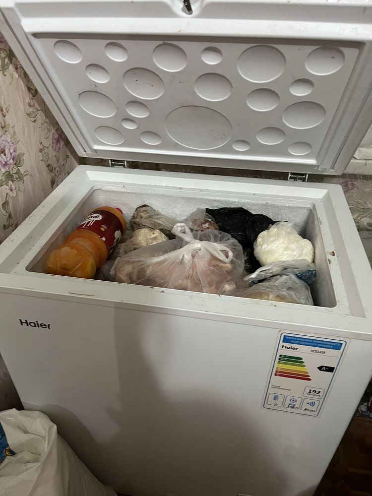 Морозильник в хорошом состояние бу //82000 тг