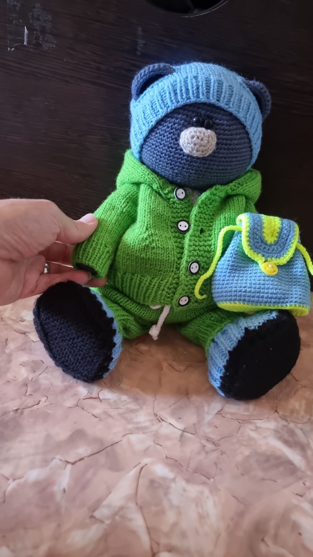 Мишутка ручной работы.