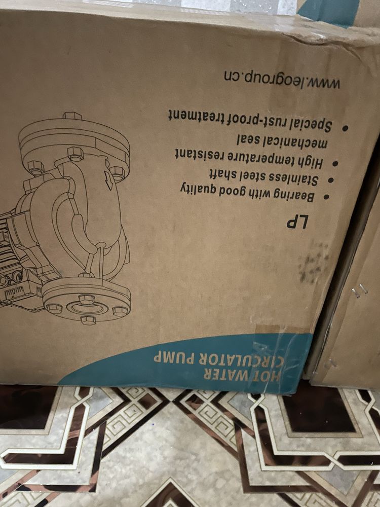 Продаю циркулятор горячий воды+насос для повышения давления