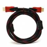 Кабель HDMI - HDMI усиленный в оплетке фильтры ферриты v 1.4