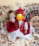 Казахский национальный костюм для обряда тұсау кесер