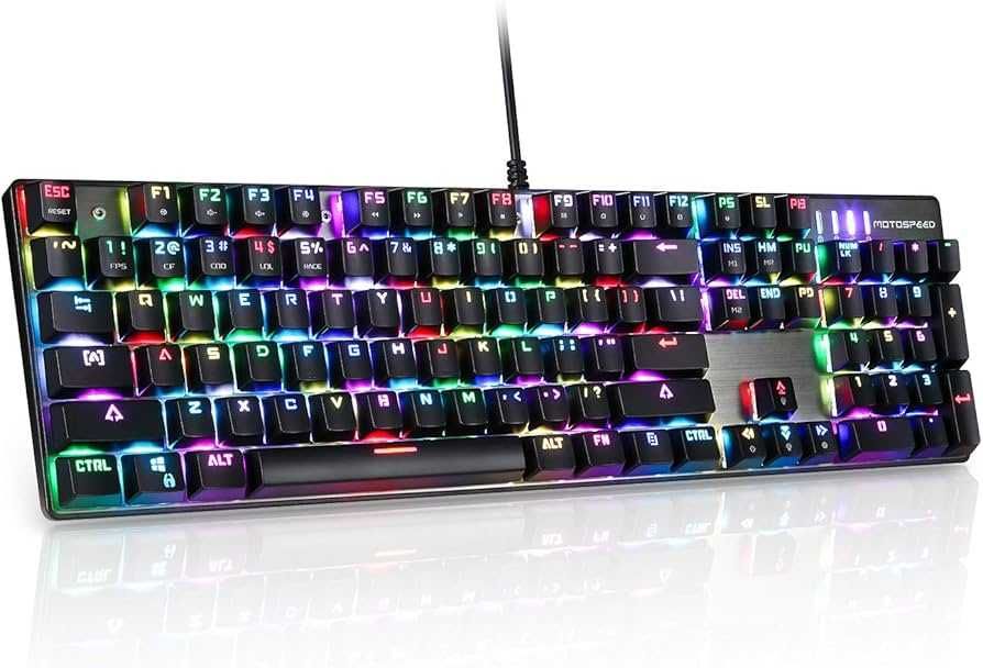Механическая Клавиатура Motospeed ck104 RED SWITCH