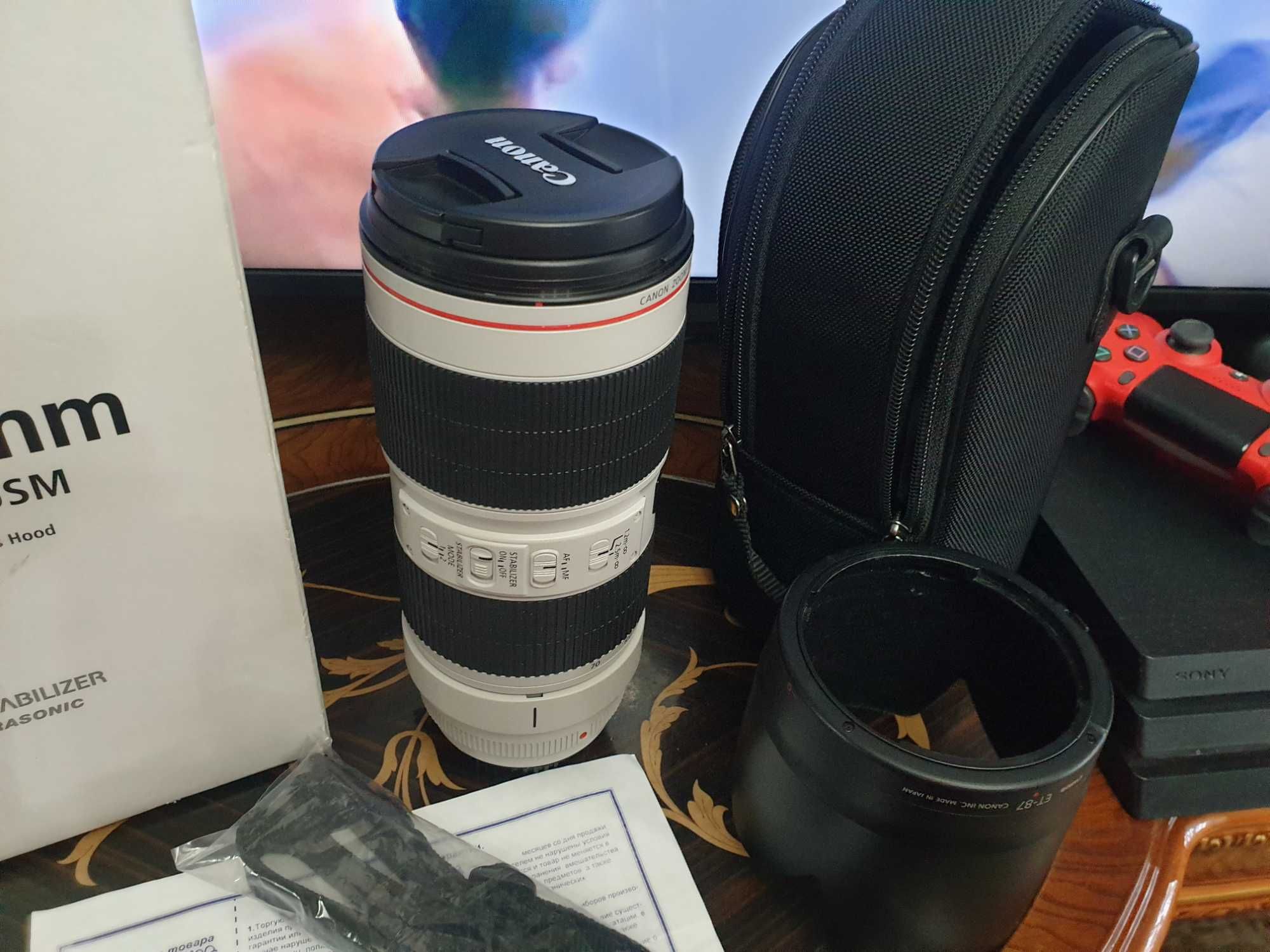 Продам обьектив Кенон 24-105 F4 II версия новая