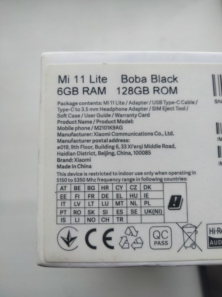 Xiaomi Mi 11 Lite
