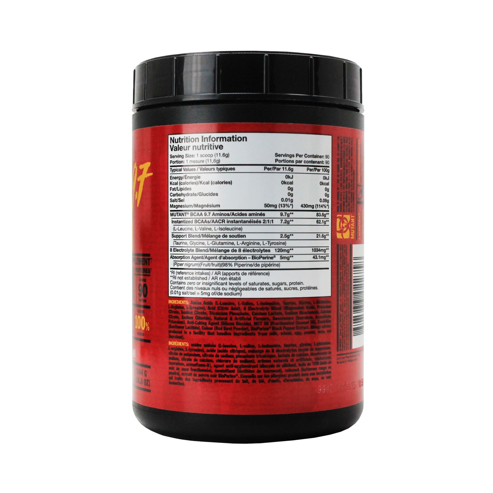 BCAA 2-1-1 Mutant BCAA 90 порций 907 гр