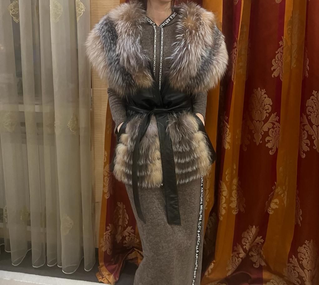 Норковая жилетка