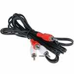 Кабель RCA x2 - RCA х2 черный