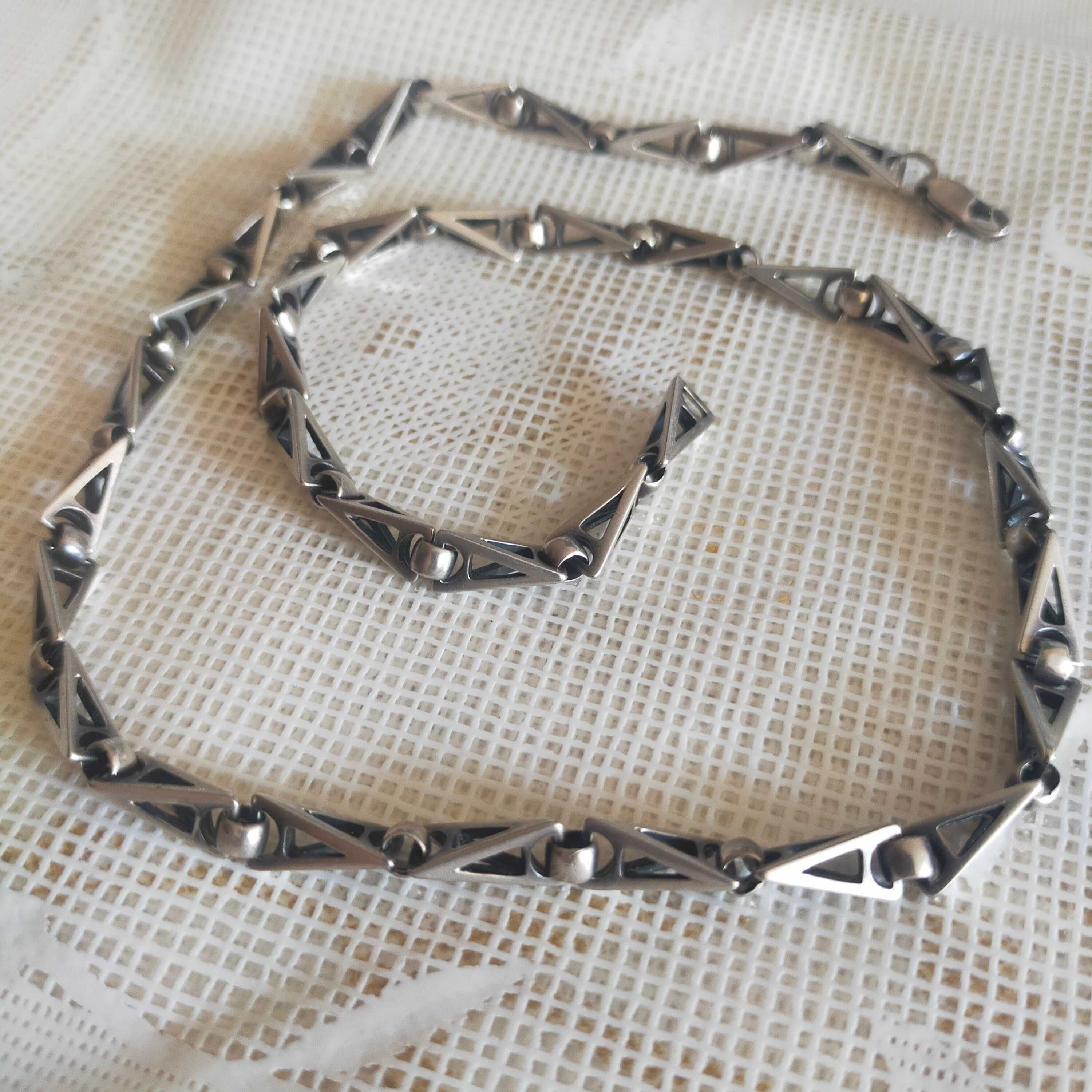 Серебряная цепочка  "Poккo барокко"