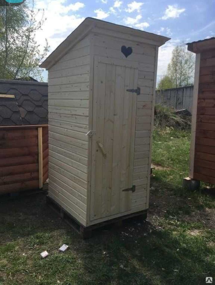 Уличный Деревянные туалет для дачи и Коттеджей