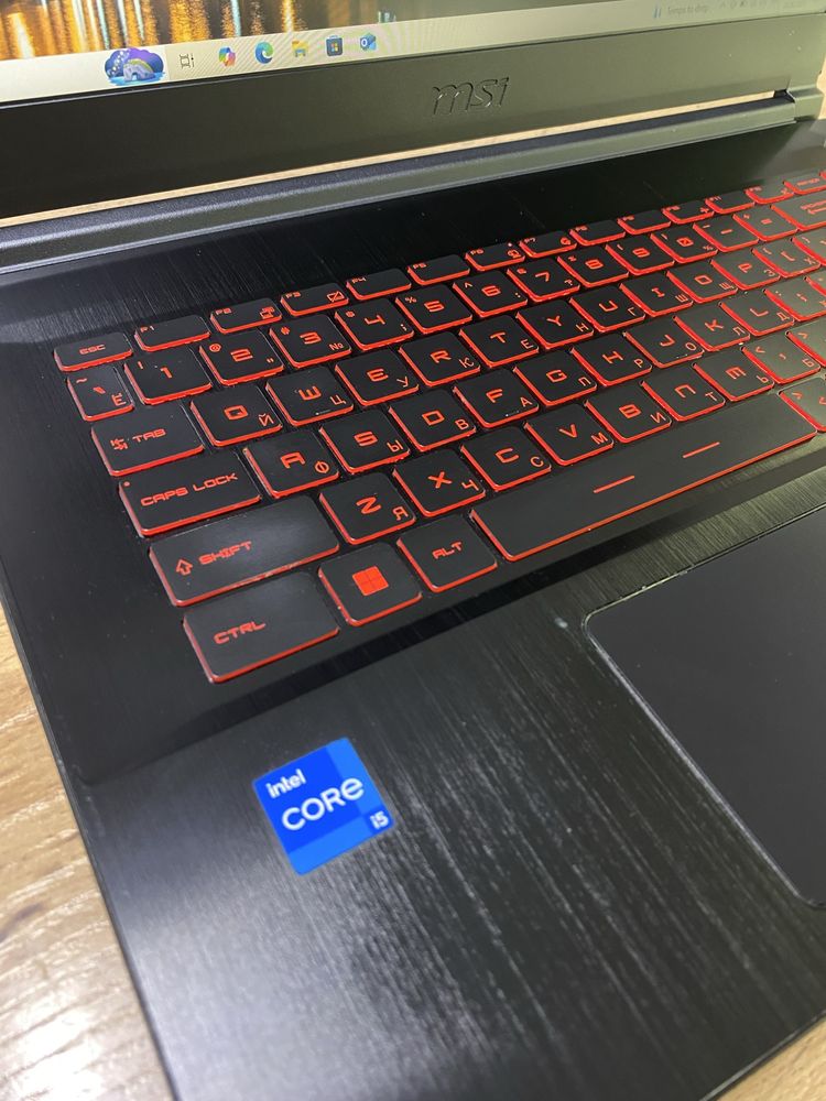 Игровой ноутбук MSI Core i5-11