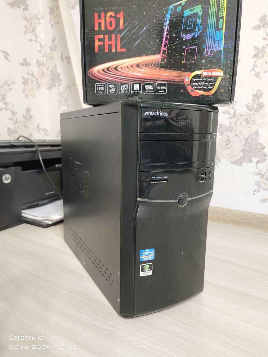 Системный блок на i5 3470 ddr3 16gb