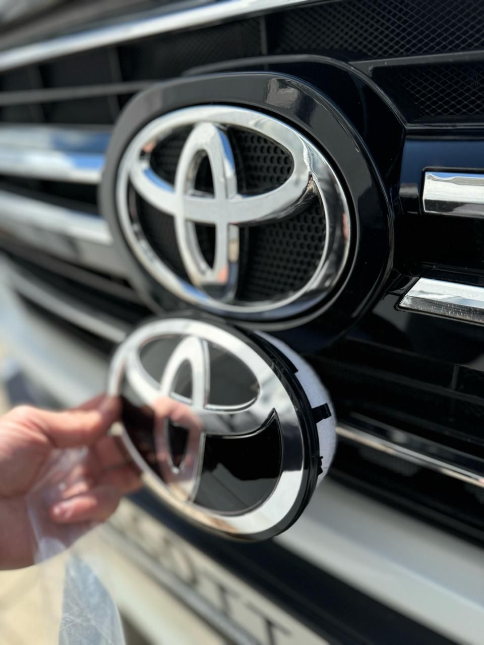 Юбка на передний и задний бампер Toyota land cruiser Prado 120/gx470