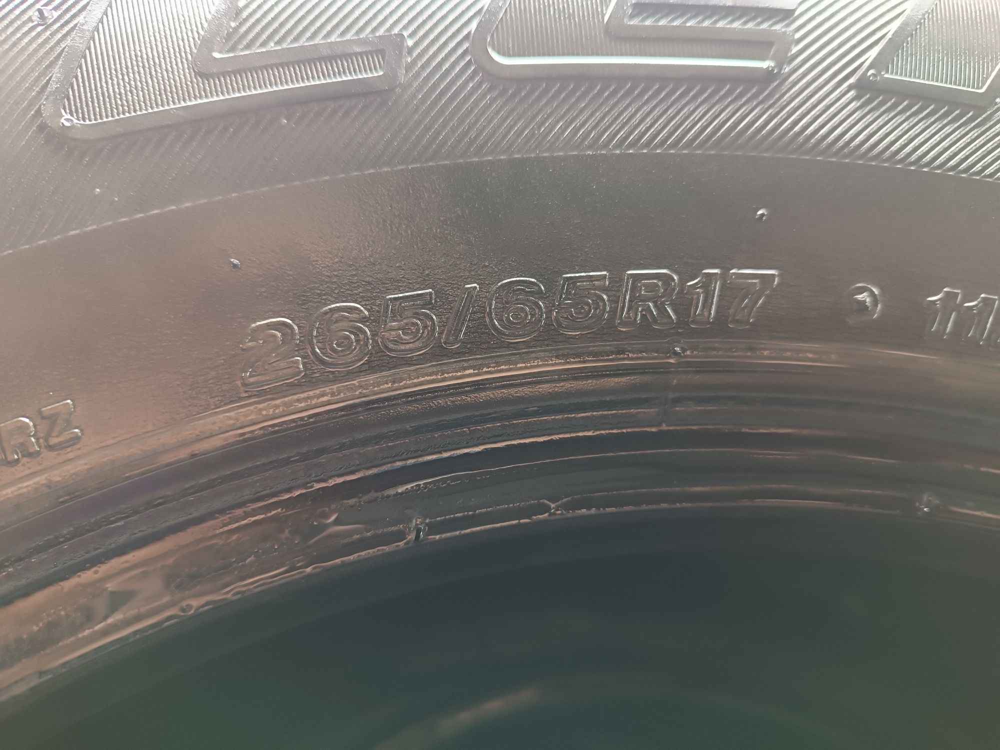 Летняя Б/У резина BRDGESTONE 265/65/17