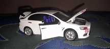 Продам масшатбную модель Mitsubishi lancer evolution