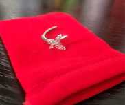 Пирсинг-серьга в пупок