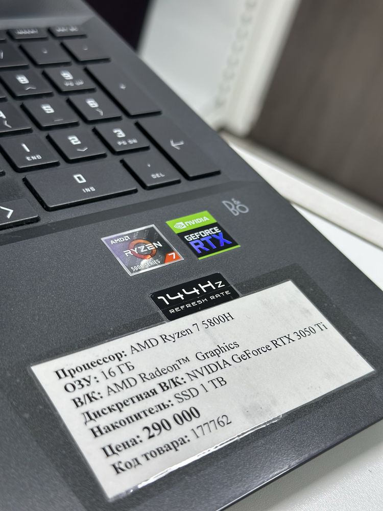 Ноутбук HP Victus, Игровой ноутбук, Апорт Ломбард, Техника