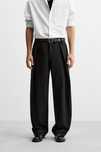 Широкие классические брюки zara