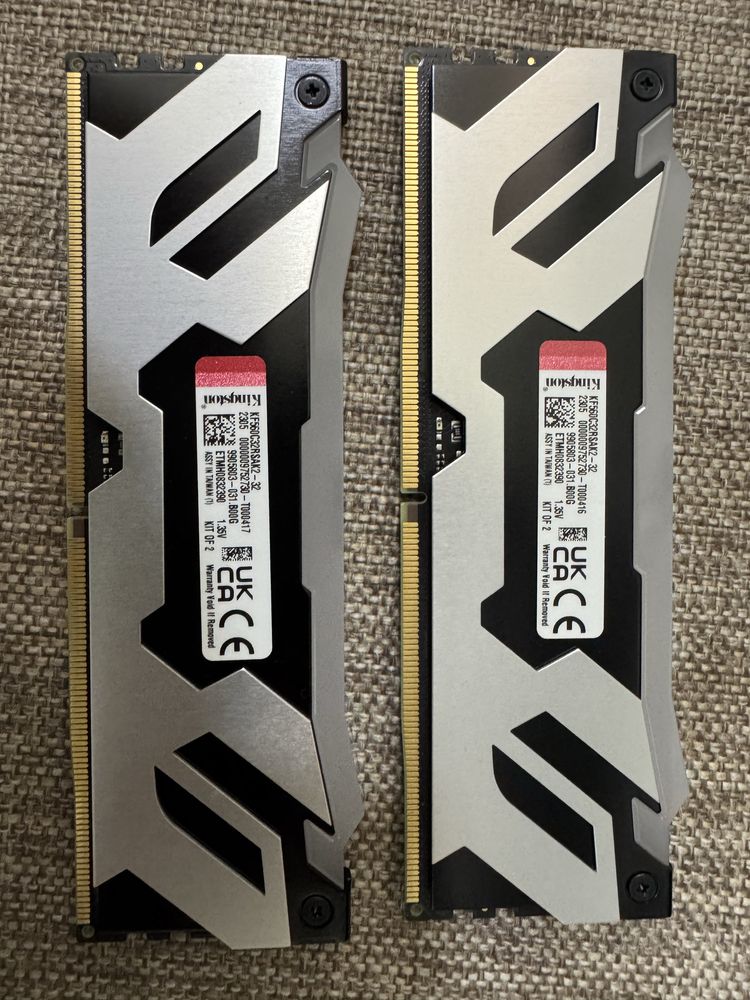 ОЗУ 32gb DDR5 6000mhz Kingston Renegade ARGB