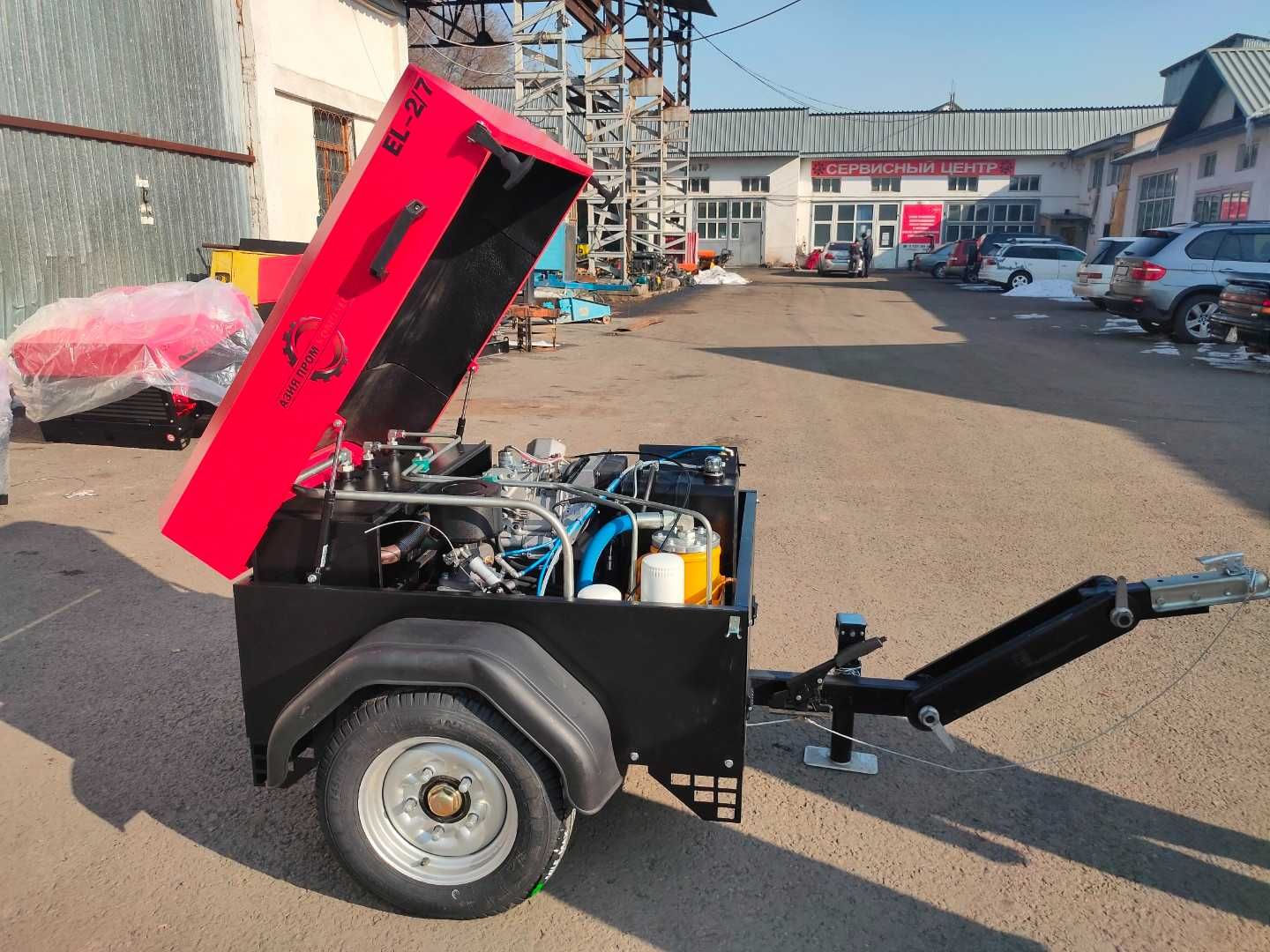 Дизельный винтовой компрессор Elang EL-2/7