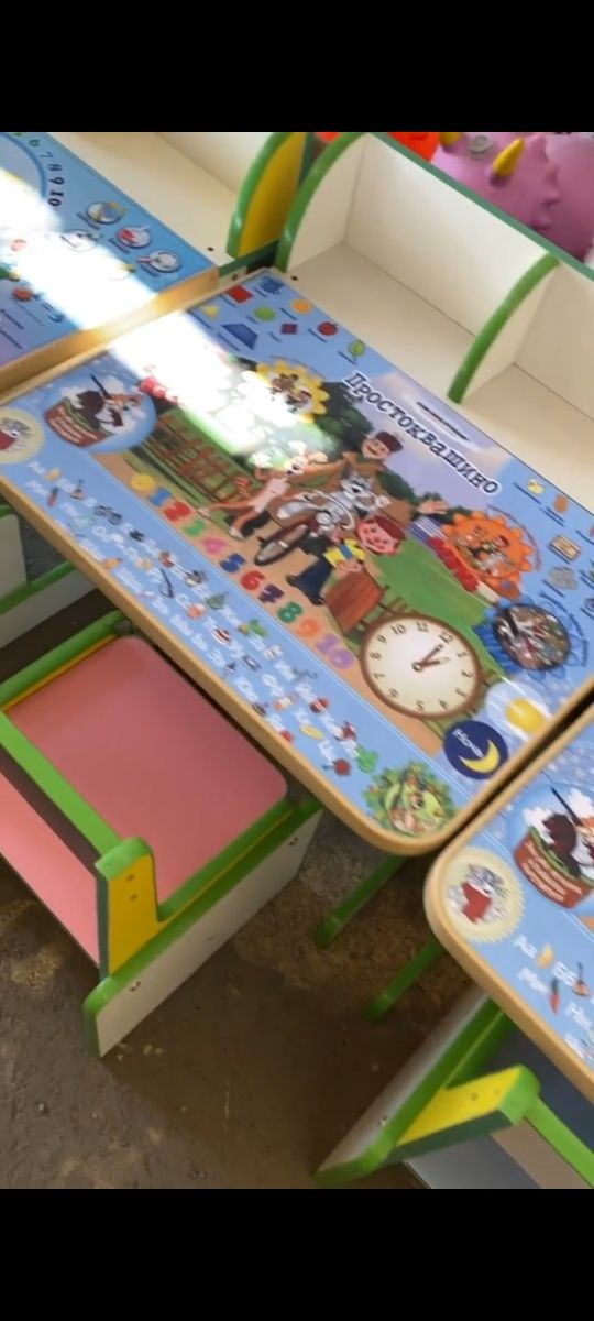 Парты детские растущие для детей и школьников
