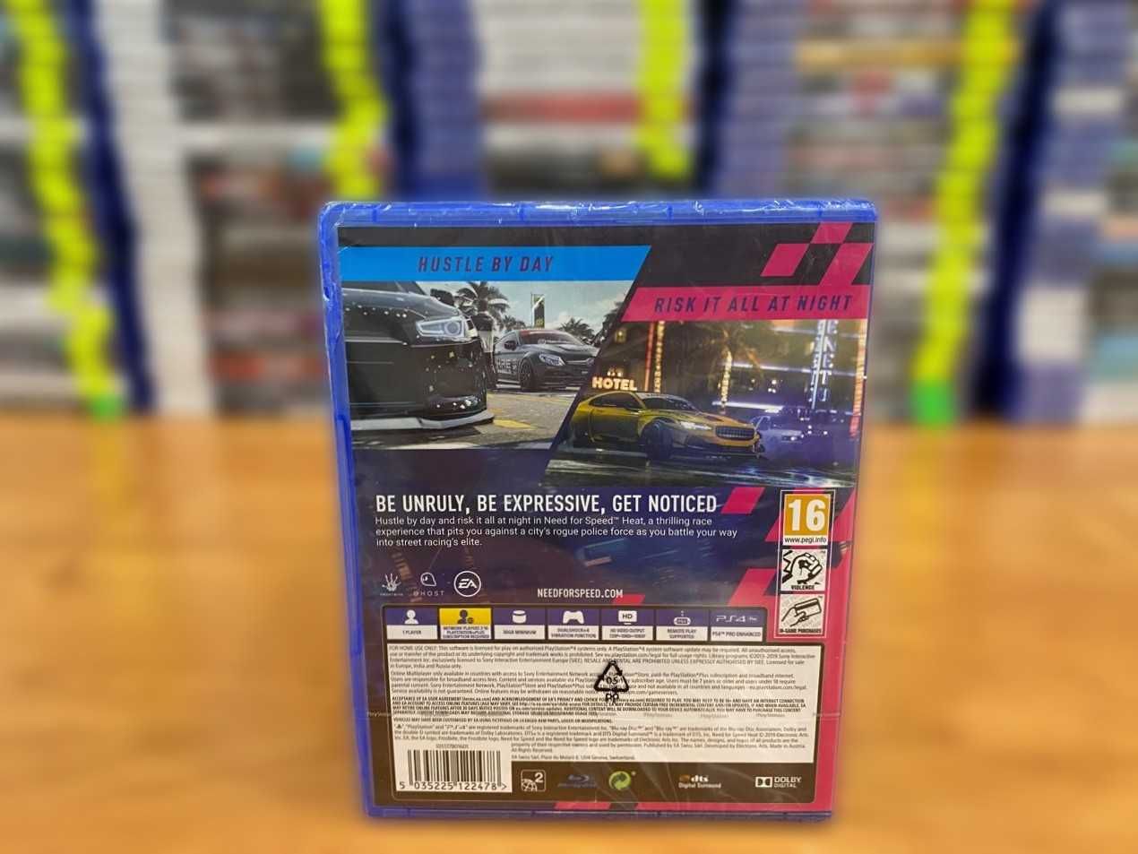 НОВЫЙ Need For Speed Heat***/NFS/НФС Хит PS4/PS5 Большой Выбор Дисков