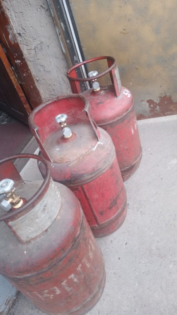 газовый баллон с вентилем, краником