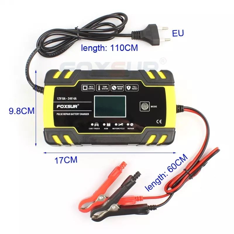 Зарядное устройство для автомобиля на 12v и 24v