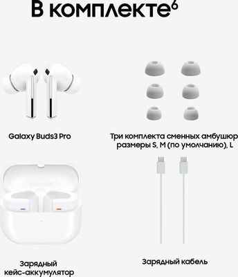 Беспроводные наушники Samsung galaxy Buds 3 pro
