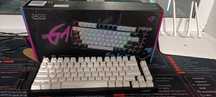 Клавиатура механика rgb подсветкой коврик на весь стол в подарок