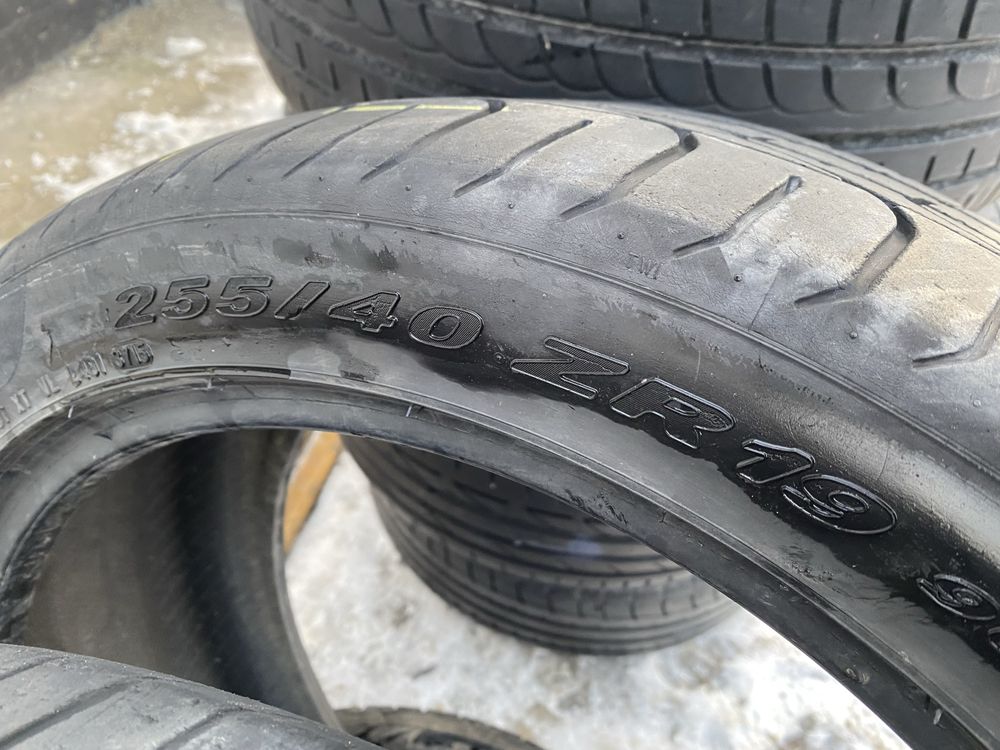 Пара летние шины 255/40/19 255/40R19 Pirelli.