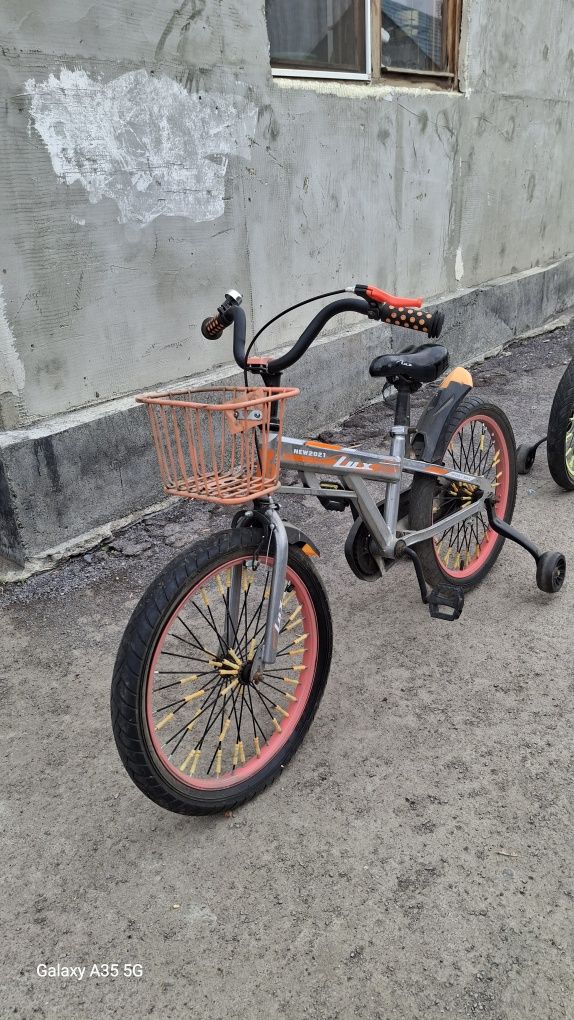 2 детских велосипеда