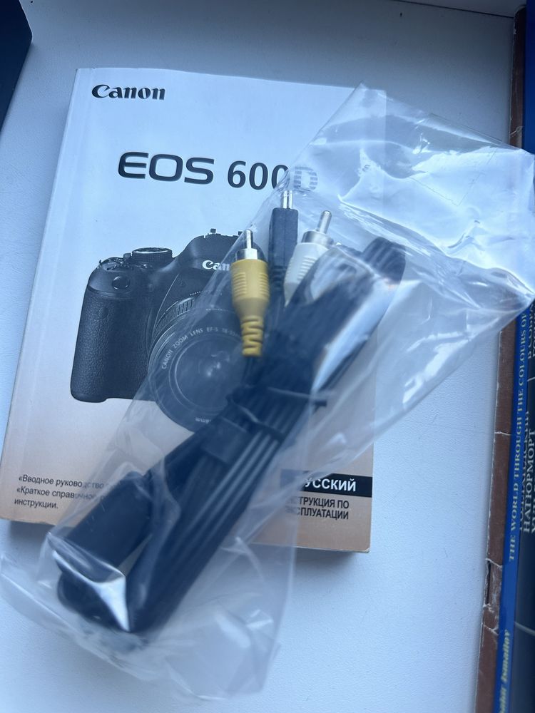 Инструкция canon 600D кабель