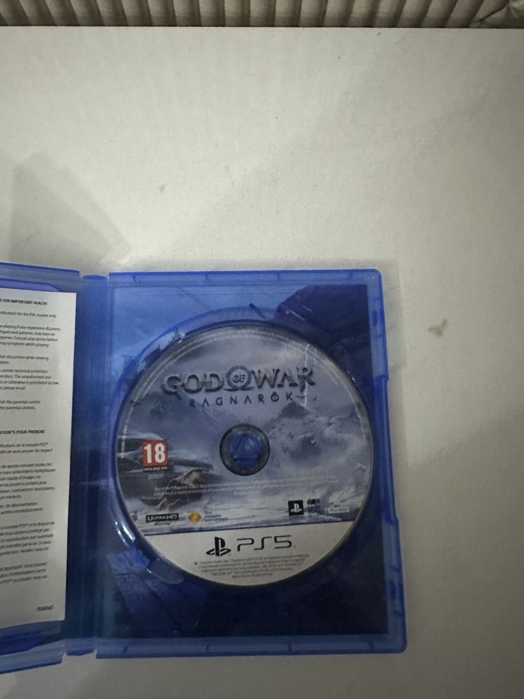 Диск на пс5-пс4 God of War Ragnarok