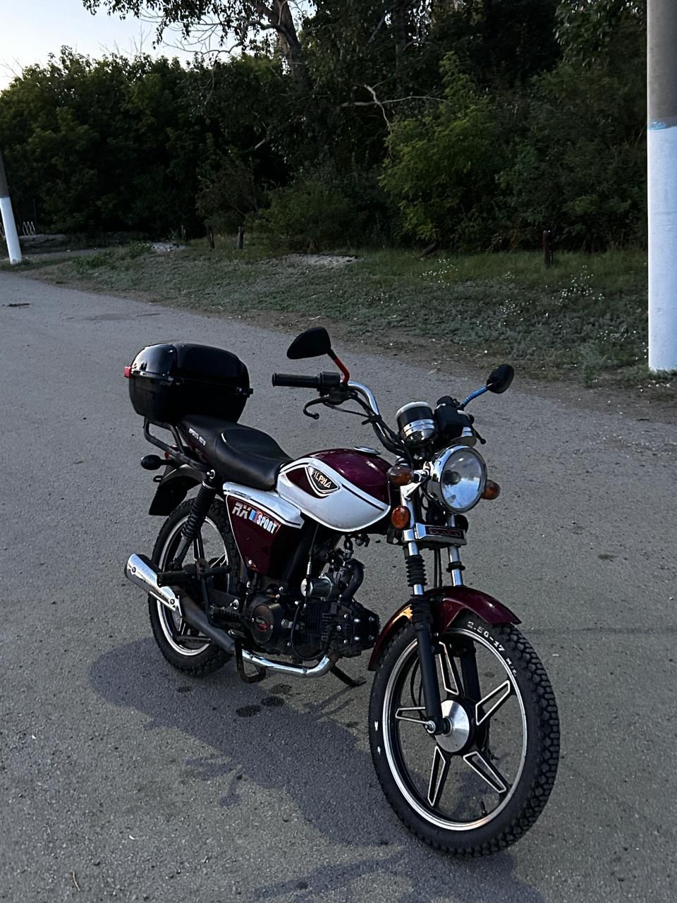 Мотоцикл Альфа рх 125, Обмен на айфон 13
