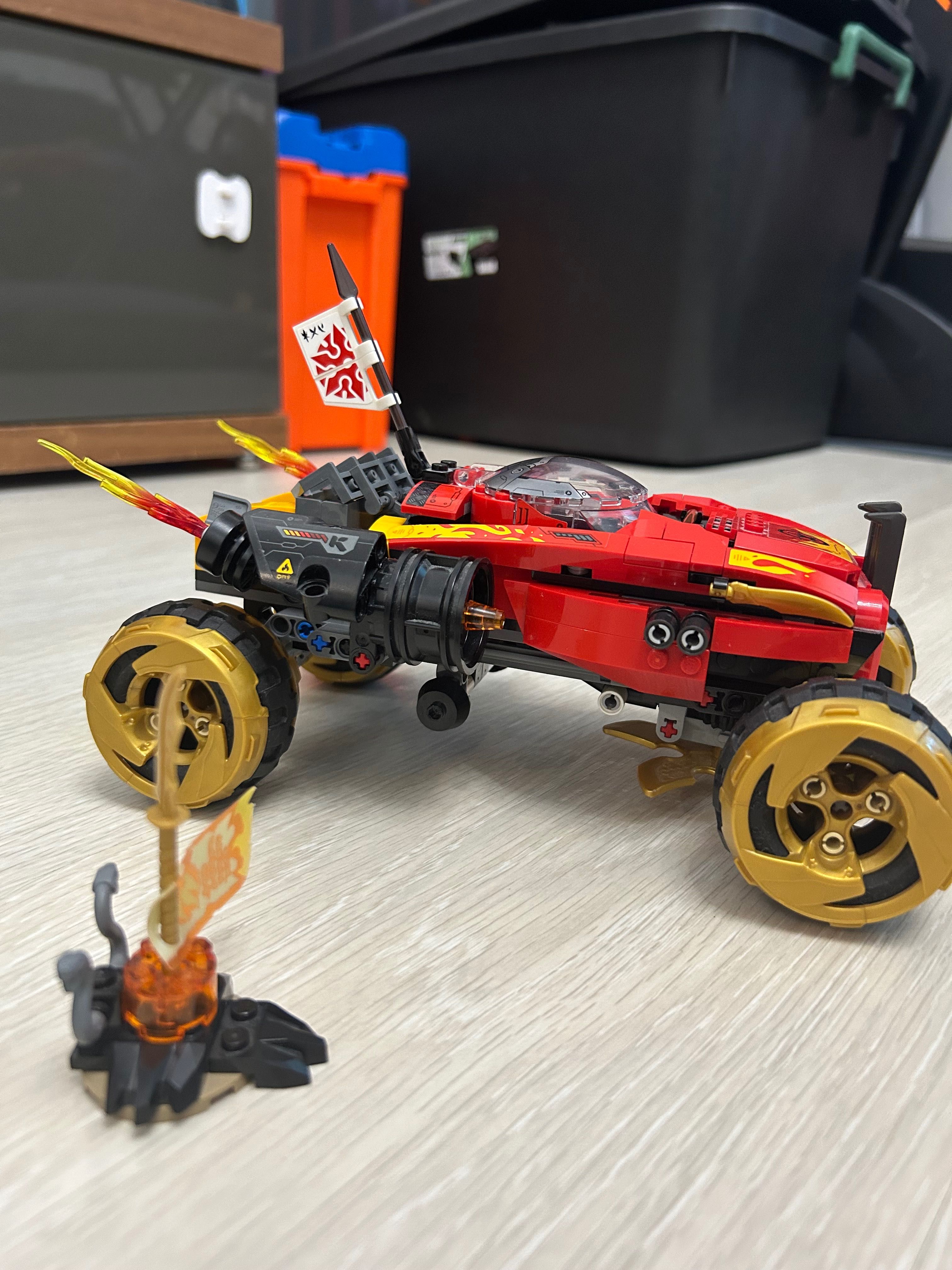 Набор lego ninjago 70675 внедорожник katana, без мини фигурок