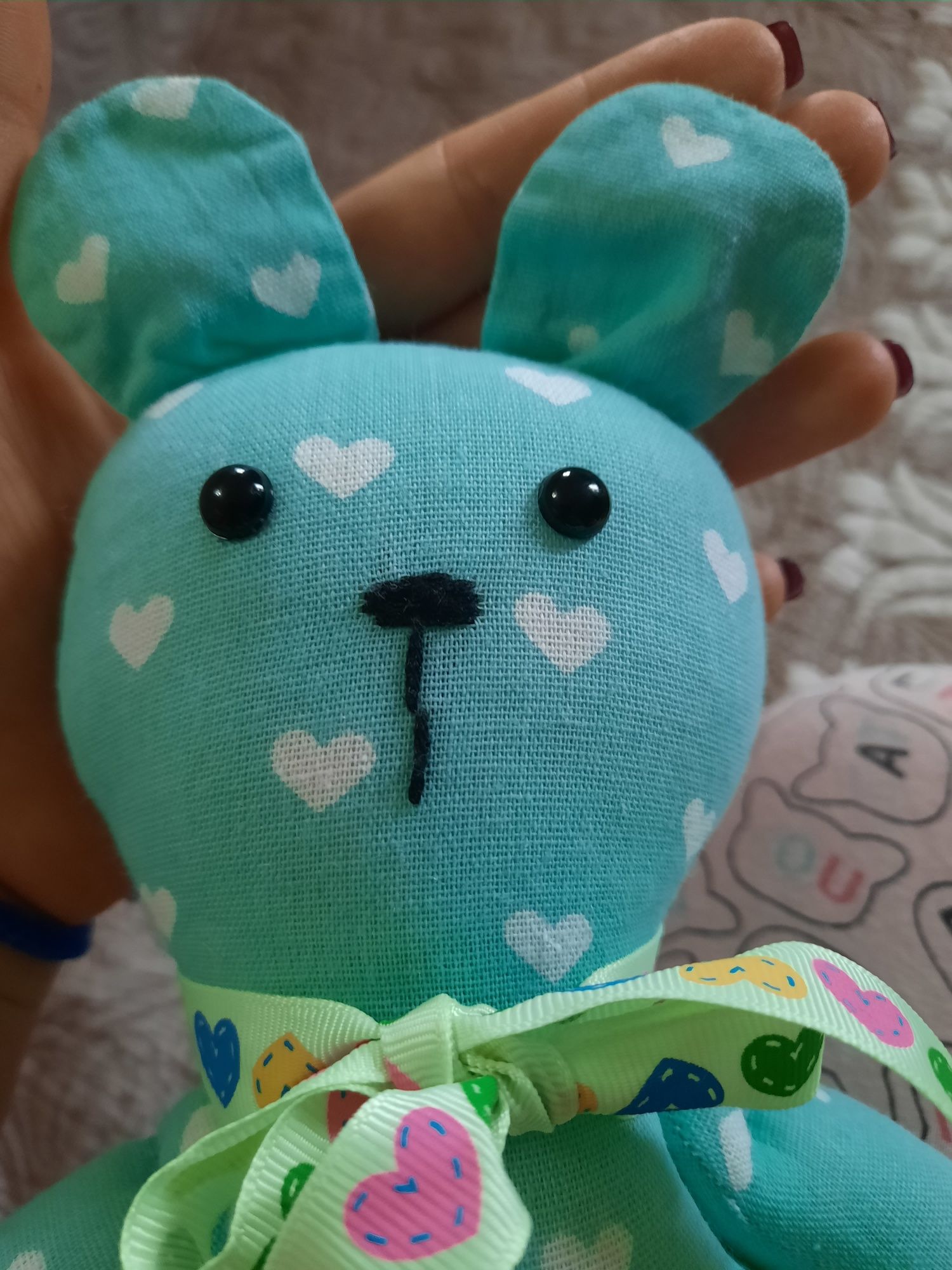 Мягкая игрушка медвежонок ручная работа