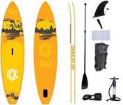 Доска GQ Board Сап Сапборд Sup Board желтая, оранжевая