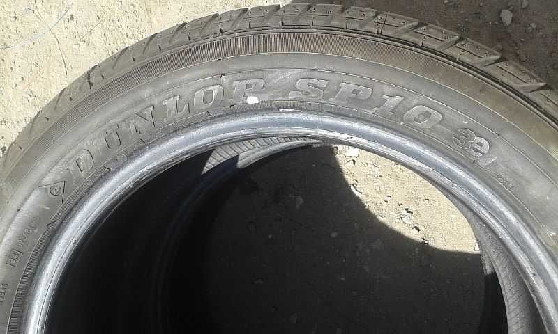 Резина 195/50 R15 - "Dunlop SP 10" (Германия), летняя.