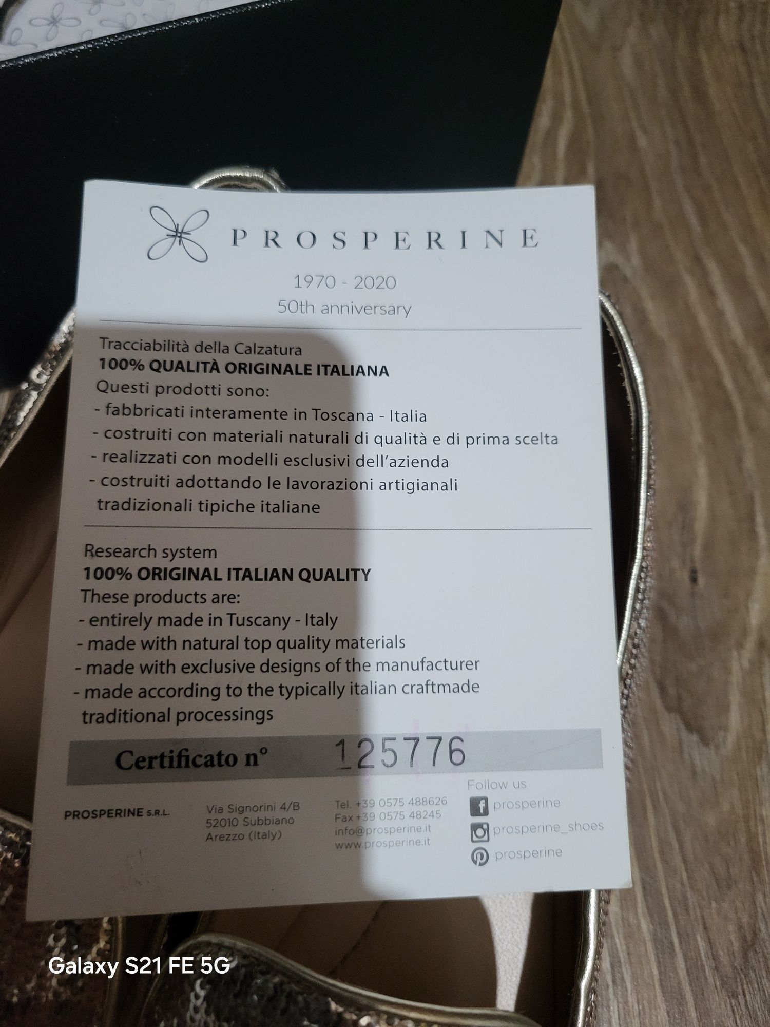 Туфли Prosperine