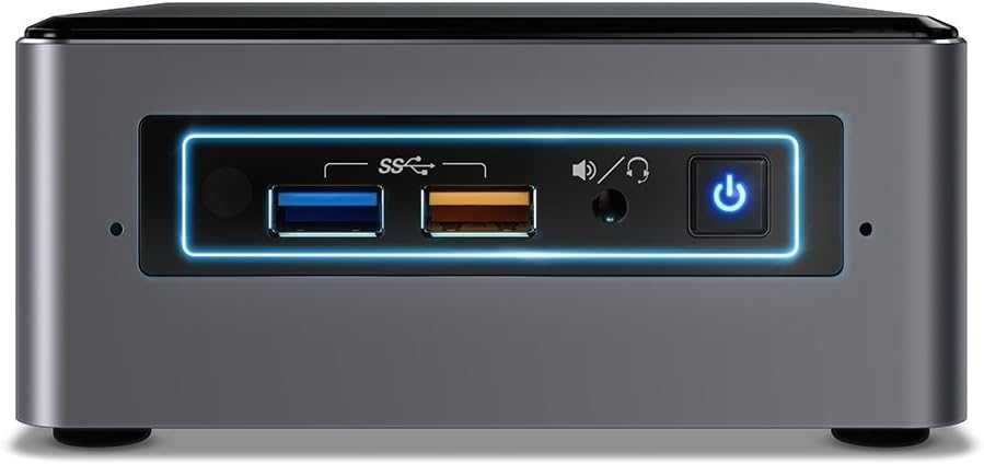 Мини-компьютер Intel NUC, Core i5/8/1000GB/SSD. С монитором Samsung.