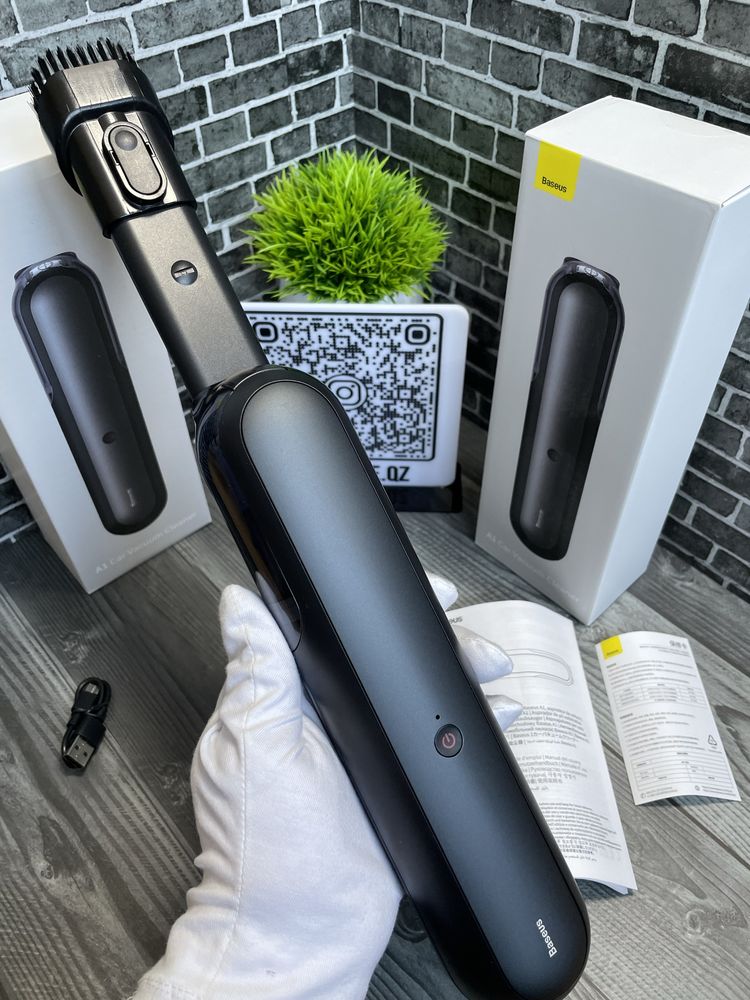 Автомобильный пылесос Baseus A1 Car Vacuum Cleaner VCAQOI000I