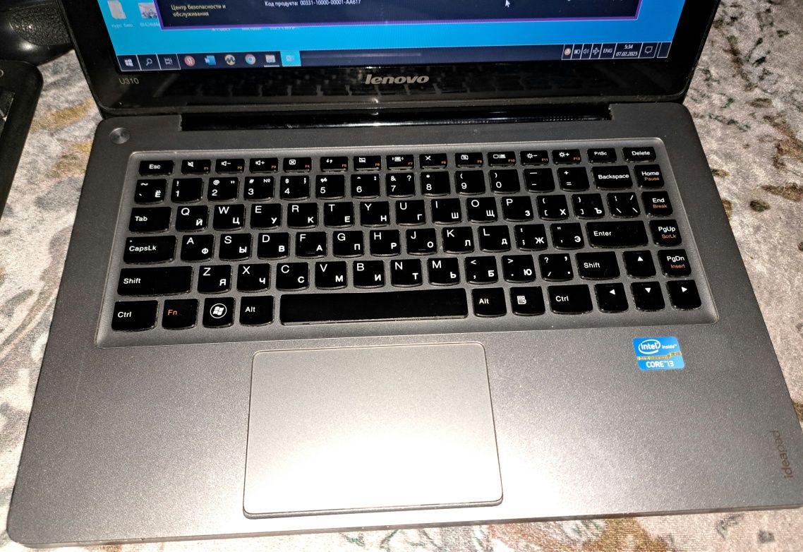 Ультрабук Lenovo U310 i3 windows 10PRO EAC