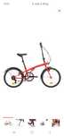 Велосипед Decathlon BTWIN Tilt 120 20 красный