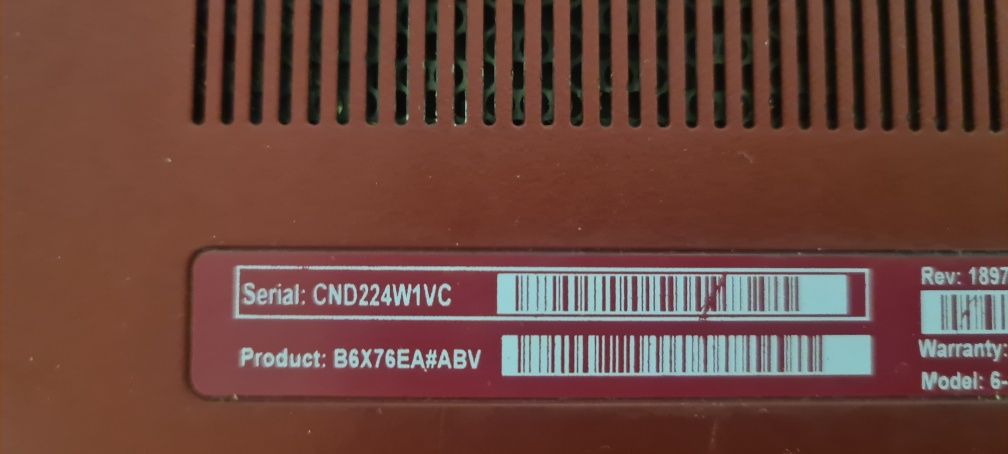 Ноутбук hp на запчасти
