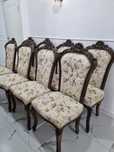 Иранский Винтажный комплект стульев( 8 шт.)- Размеры XL