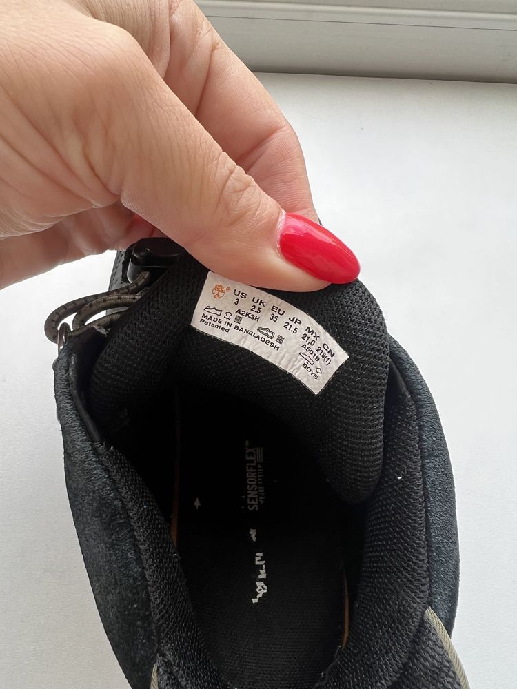 Продаются детские осенне-весенние ботинки бренда «Timberland»