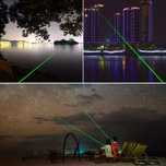 МОЩНАЯ Новая лазерная указка Laser303 дальность 5км