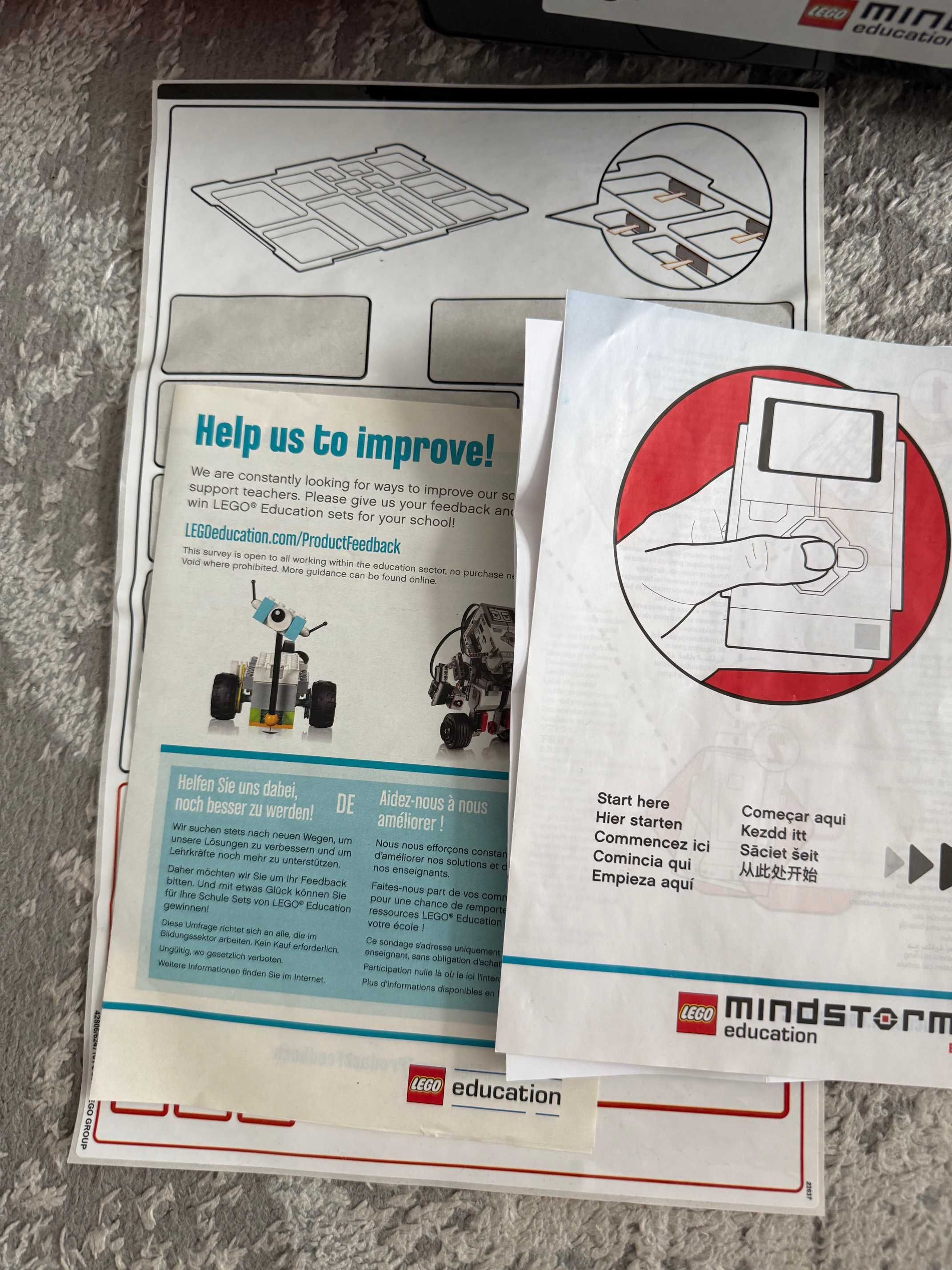 Lego Mindstorms Education EV3 (45544) + адаптер