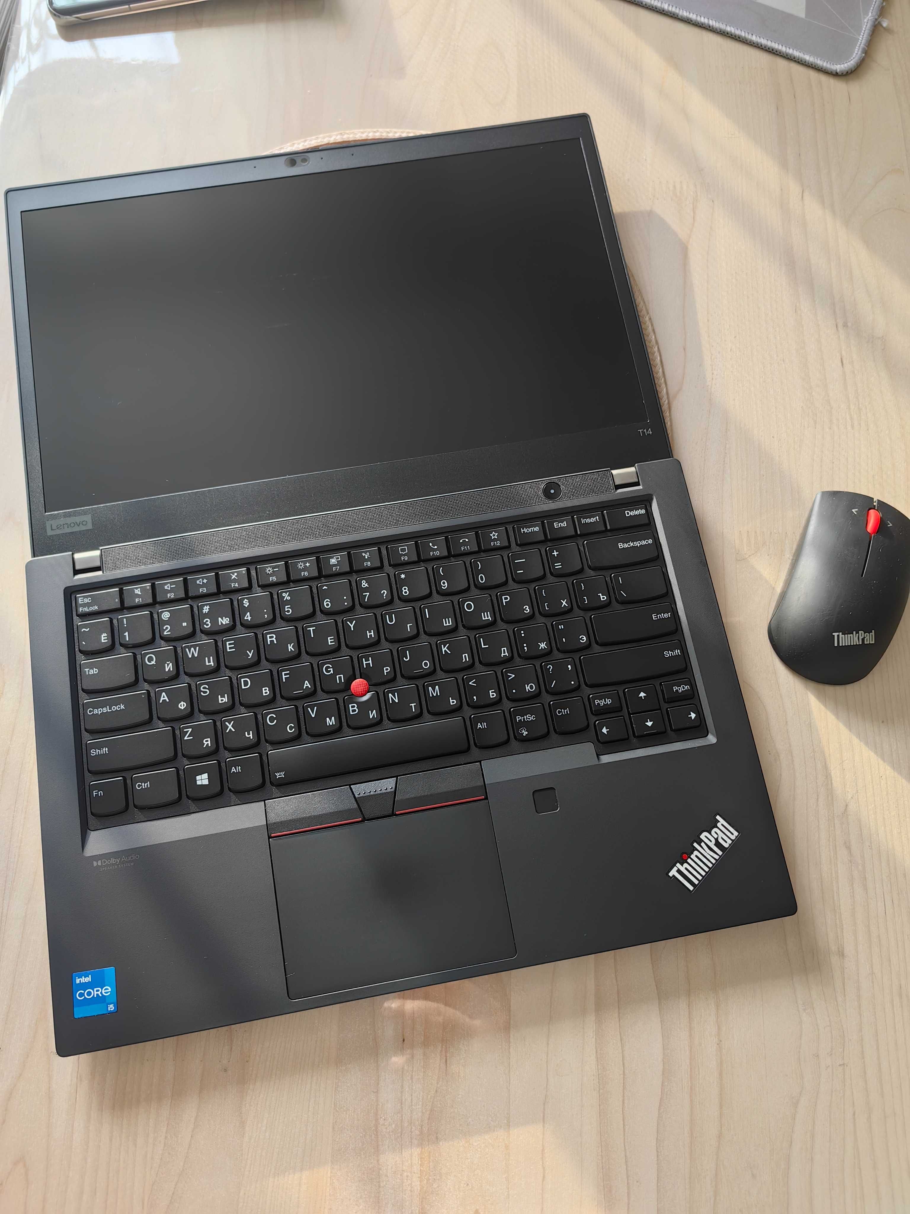Lenovo Thinpad T14(gen2) Core i5-1135G7, 16Gb, 512ssd, 400нит 100%SRGB